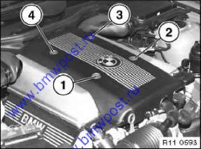 Замена датчика распредвала на BMW E39 своими руками, видео на сайте motoservice-nn.ru