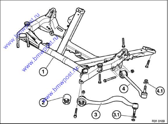 Передняя подвеска BMW e39